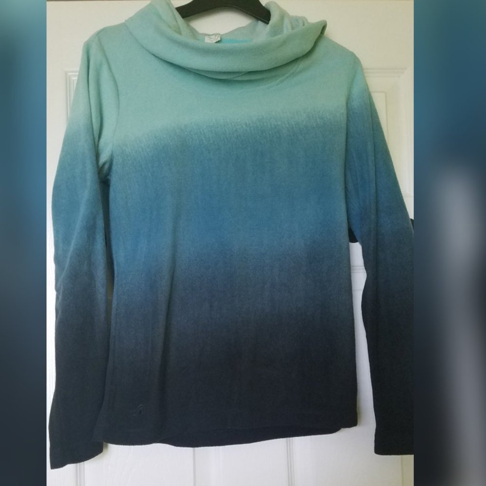 Ideology cowl neck ombre sweater